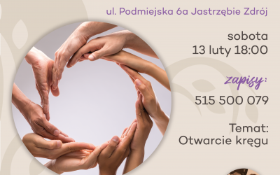 Kręgi Kobiet w Uzdrowisku – Krąg Otwarcia 13 luty 2021