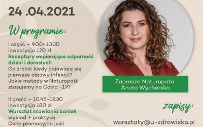 Jak podnieść odporność – wykład + stawianie baniek