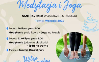 Medytacja i joga na trawie w Central Parku 24lipca i 31 lipca