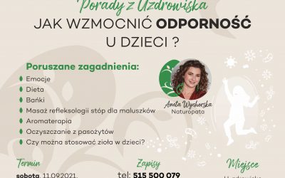 Porady z Uzdrowiska : Jak wzmocnić odporność u dzieci? 11 września 2021