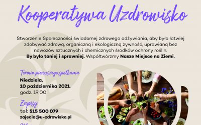 Kooperatywa – spotkanie organizacyjne 10 października 19.00