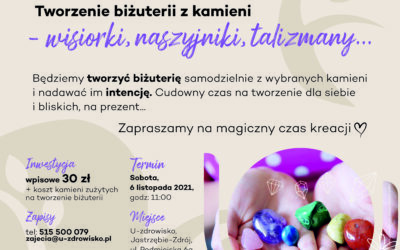 Warsztat tworzenia biżuterii z kamieni – wisiory, naszyjniki, amulety