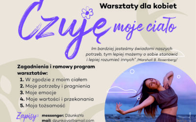 Czuję moje ciało – warsztat dla kobiet w Uzdrowisku 22 stycznia