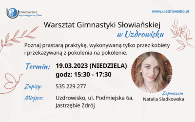 Warsztat Gimnastyki Słowiańskiej.