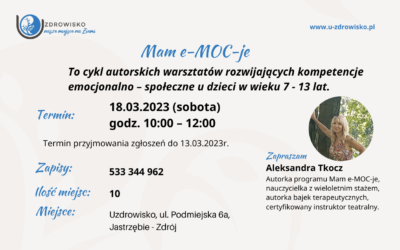 Mam e-MOC-je. To cykl autorskich warsztatów…