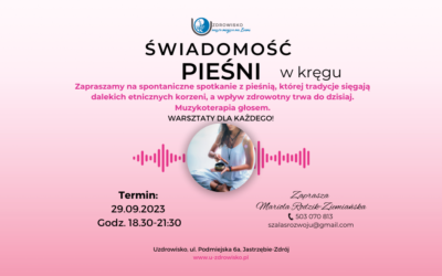 Warsztat “Świadomość PIEŚNI w kręgu”