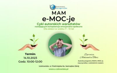 14 PAŹDZIENIK 2023 – Mam e-MOC-je – warsztaty dla dzieci