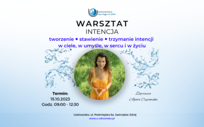 15 PAŹDZIERNIK 2023 – Intencja – Warsztat