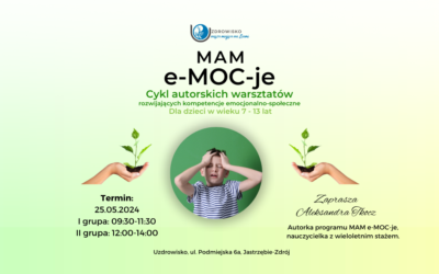 25 maj 2024 – Mam e-MOC-je – warsztaty rozwojowe dla dzieci
